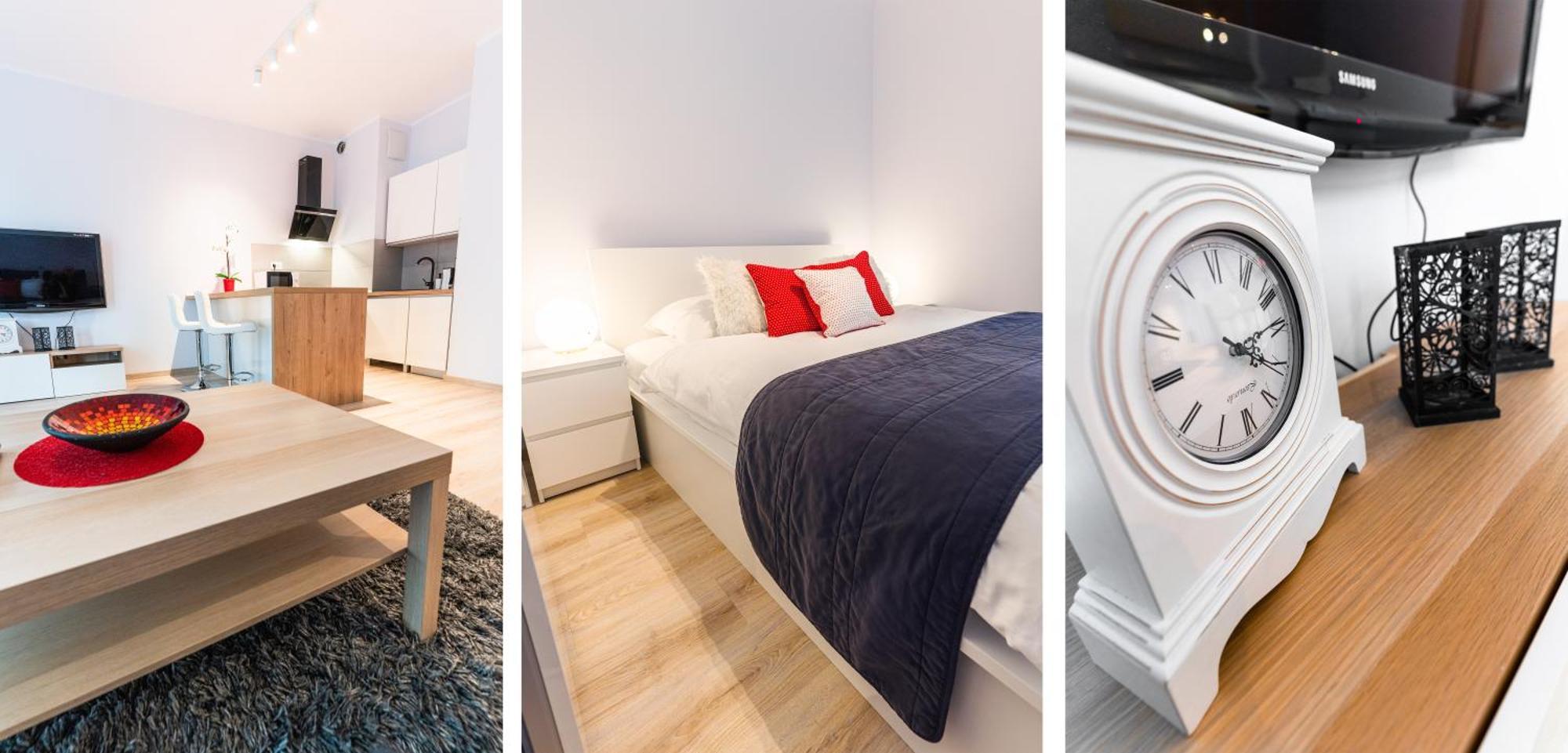 Apartamenty Homely Place Blisko Starego Rynku - Parking Poznań Rum bild
